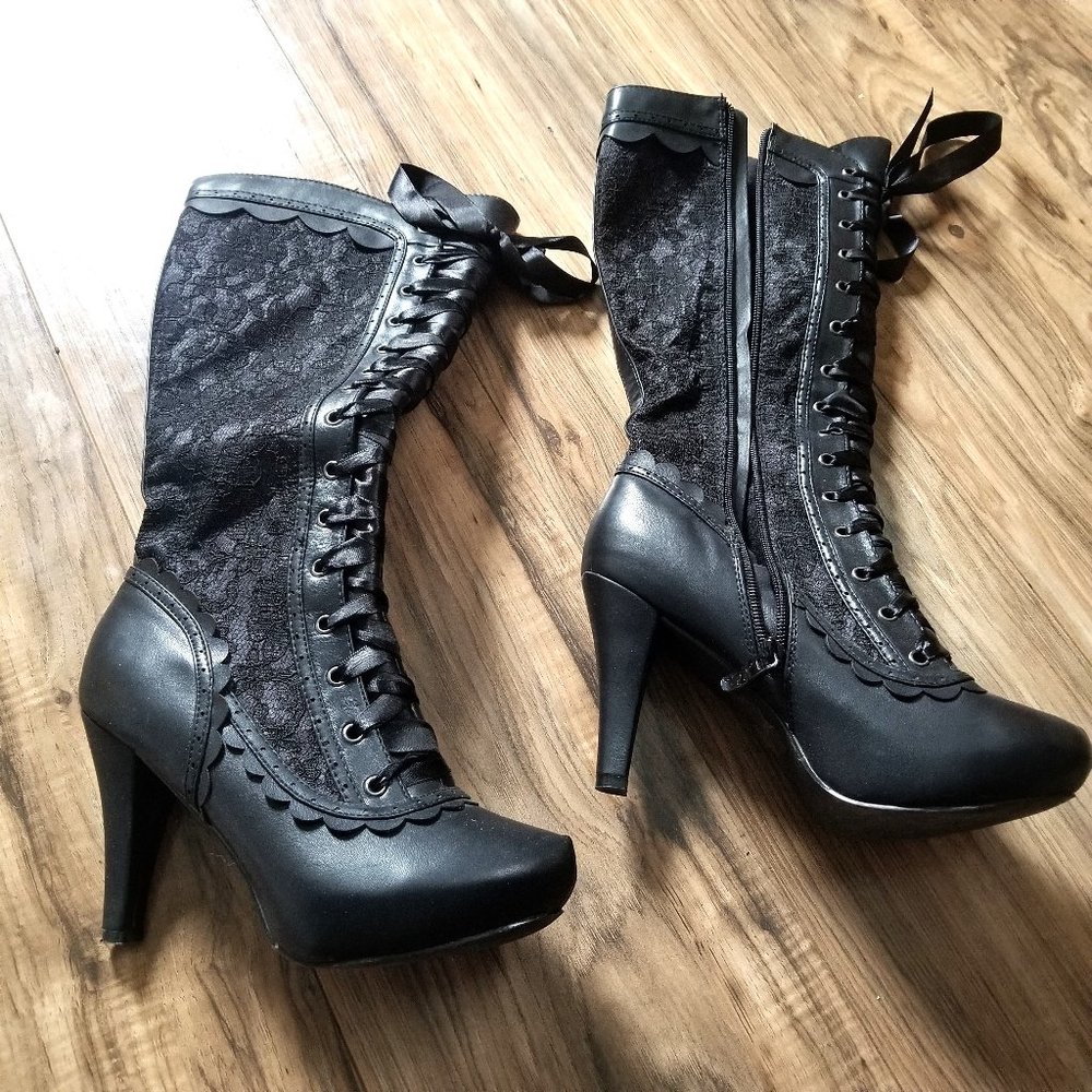 Victorian style boot